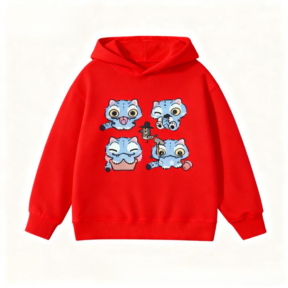 Korean Popular Kpop Demon Hunter Children's Sweatshirt Boys and Girls Clothing Autumn and Winter Warm Children's Hoodie
