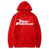 Furious Hoodies Men Fashion Letter Graphic Printed Sweatshirts Women Causal Harajuku Streetwear Hooded Pullover