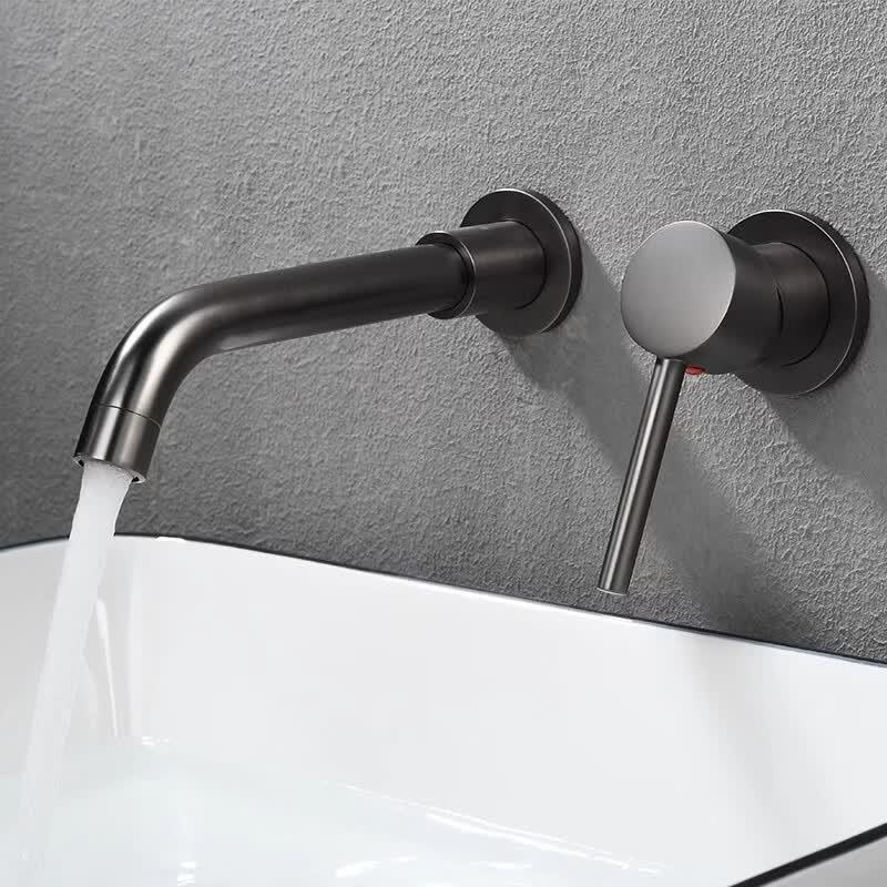 Hot and Cold Embedded Basin Mixer Faucet