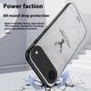 For iPhone Air Case Deer Pattern Cloth Texture PU + PC + TPU Phone Cover