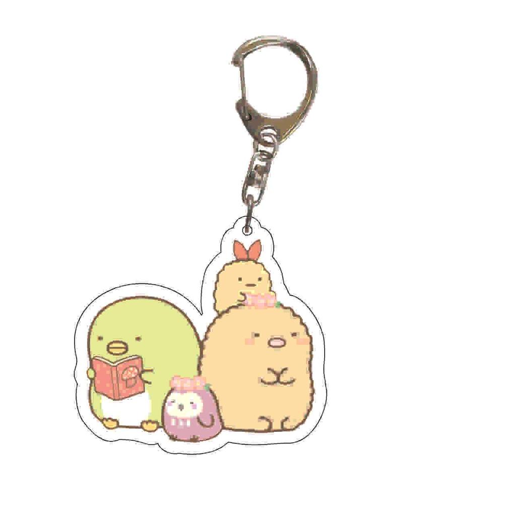 Corner Creatures Acrylic Anime Keychain Pendant