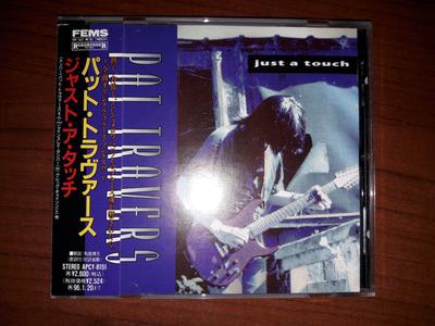 CD PAT TRAVERS Just A Touch APCY8151 ROADRUNNER 1994 Japon ObiRock Occasion