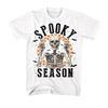 Halloween Shirt Vintage Retro Skeleton Scary Spooky Season Funny Novelty T-Shirt