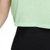 Nike Pullover mit Rundhalsausschnitt Einfarbiges Kurzarm-Oberteil Damenoberteile Dampfgrün FN4118376
