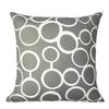 Gray Geometric Patterned Pillowcases, Modern and Stylish DecorLiving room sofa cushion cover,  bedroom room decoration