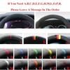 ized Car Steering Wheel Cover Microfiber Leather For Subaru Legacy XV 2015-2017 Outback 2014-2017 Forester 2015-2018