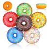 NUOLUX 6pcs Donut Models Realistic Donuts Donut Floats Donut Squeezes Food Bread Models Party Decorations Home Decorations Dollhouse Donuts Food