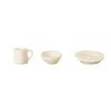 5pcs 8 Styles Miniature Dollhouse Food Resin Simulation Bowl Pure Dining Bowl  Dollhouse Decoration