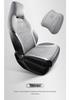 Fashion Edition 2025 Dolphin Car Seat Cushion, 420km Model, Suede Saddle Pad Half-Cover.