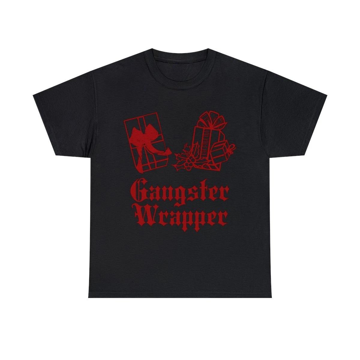 

Gangster Wrapper Graphic Tee Shirt, S-5XL 3XL