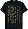 Camo American Flag USA Camouflage Men Boys Women Girls Gift Unisex T-Shirt