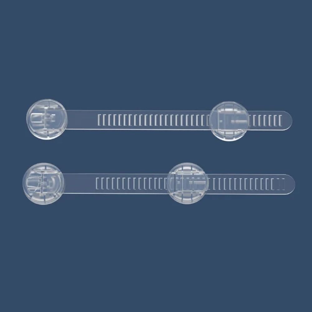 

Transparent Cabinet Door Lock Safety Buckle Drawer Lock Multifunction Window Lock Home