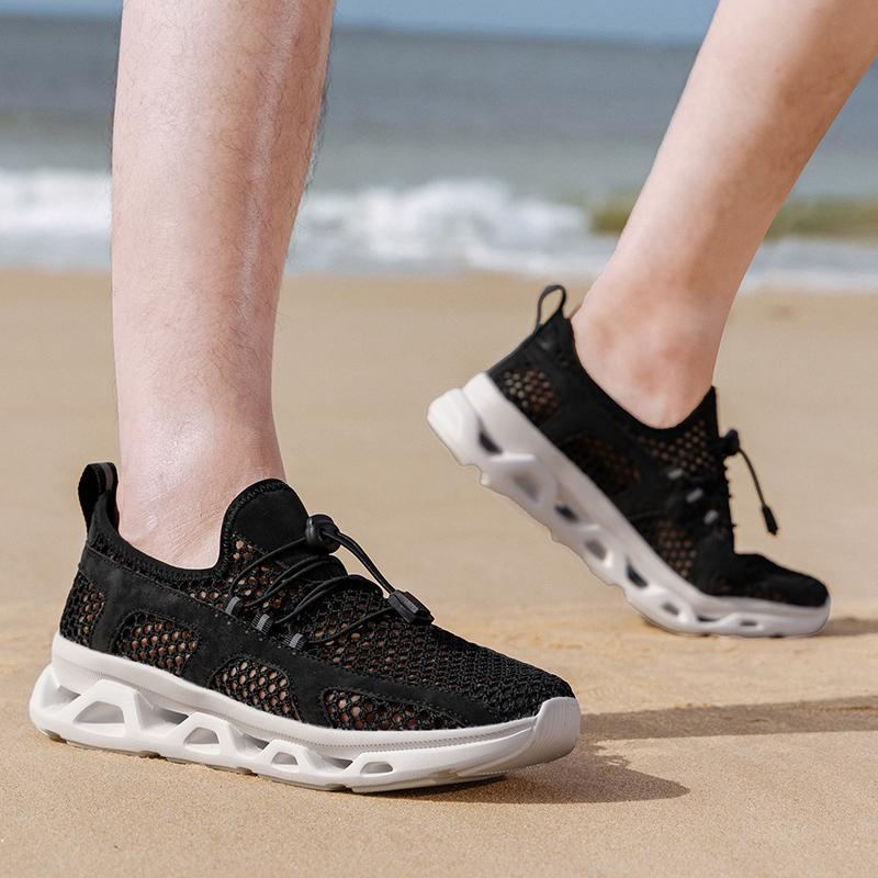 TUINANLE Herren Damen Outdoor Sport Aqua Schuhe Schnelltrocknend Strand Schwimmen Fitness Waten Wandern Wassersportschuhe
