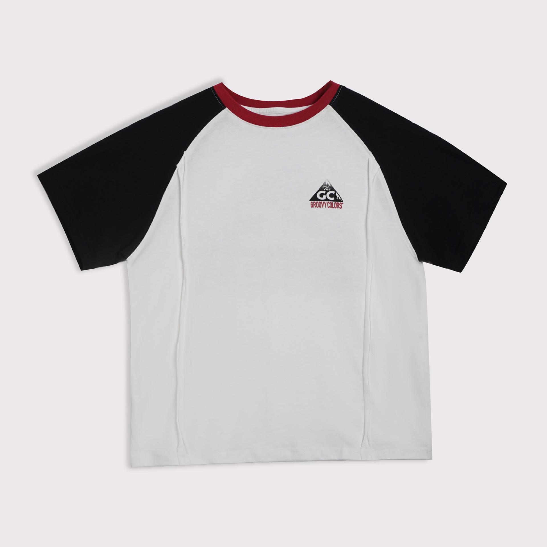 

Летняя японская детская мода 2025: Унисекс детские топы с коротким рукавом 100 cm белый