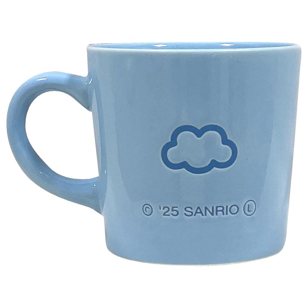 Sanrio Approximately Microwave and Dishwasher Character Made in 308124 "Cinnamoroll" Mug, 260ml, Safe, Water-Repellent, Blue, Goods, Japan,