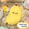 Taba Squishy Muz Sıkma Oyuncak - Çocuklar Yetişkinler için Sevimli Stres Giderici Fidget Duyusal Oyuncaklar Yumuşak Sahte Yiyecek Şaka Doğum Günü Hediyesi