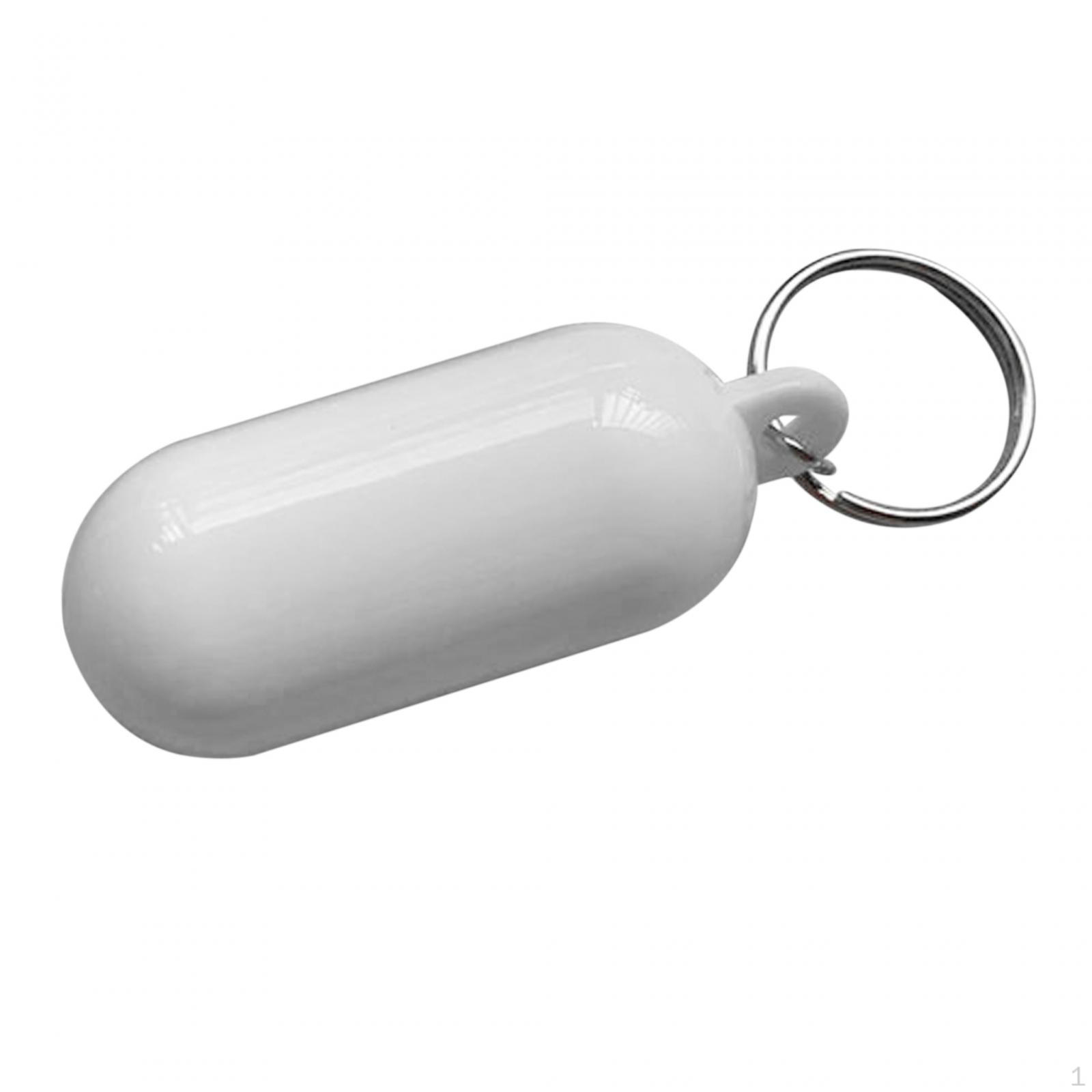 

Плавающий брелок для ключей с лодкой, многофункциональный плавучий брелок для ключей для каякинга и яхтинга белый