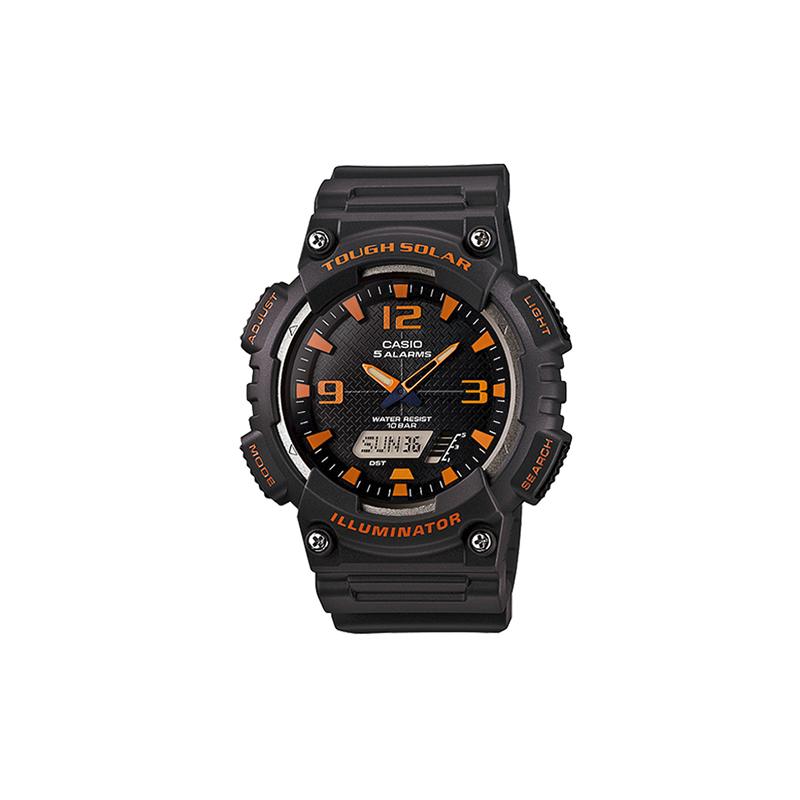

Casio YOUTH Series-Disc Double Display Fashion Trendy Street Classic Pointer Solar Double Display Waterproof Shockproof Sports Solar AQ-S810W-8A