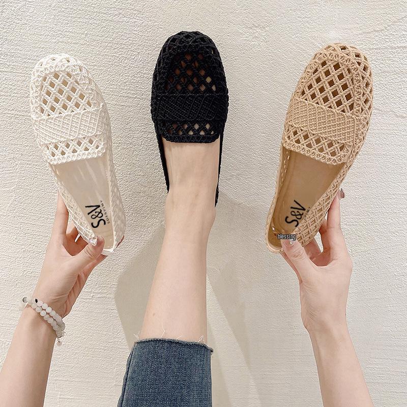 Women's Summer 2023 Versatile Waterproof Non-Slip Breathable Closed-Toe Casual Sandals