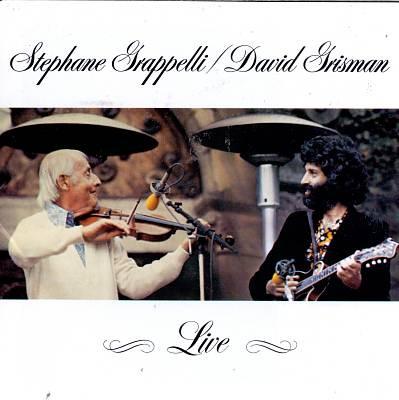 CD STEPHANE GRAPPELLI DAVID GRISMAN Live 35502 Warner Bros. Re 1994 US Jazz Used
