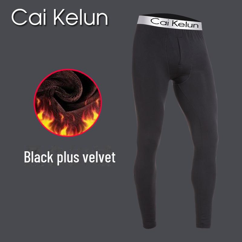 

Мужские шерстяные облегающие брюки больших размеров с флисовой подкладкой на осень и зиму XXXL velvet