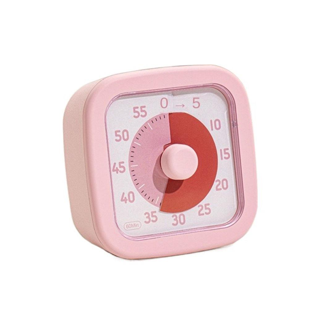 60-Minute Visual Timer Visualization Self-discipline Countdown Timer Square Loud Kitchen Cooking Timer Students Learning