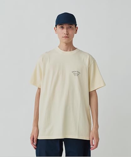 Snow Peak Recycled Cotton Dyed T-Shirt SPC Size S Light Beige TS-25SU202 Festival Camping Outdoor