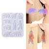 Ear Rings Epoxy Mould Eye Catching Animal Earrings Mold Customized Ear Pendant Silicone Molds for Craft Enthusiasts