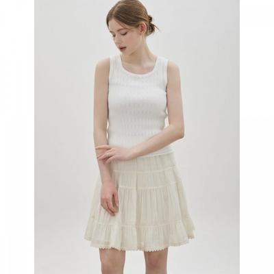 Sleeveless Knit Top C262kst034