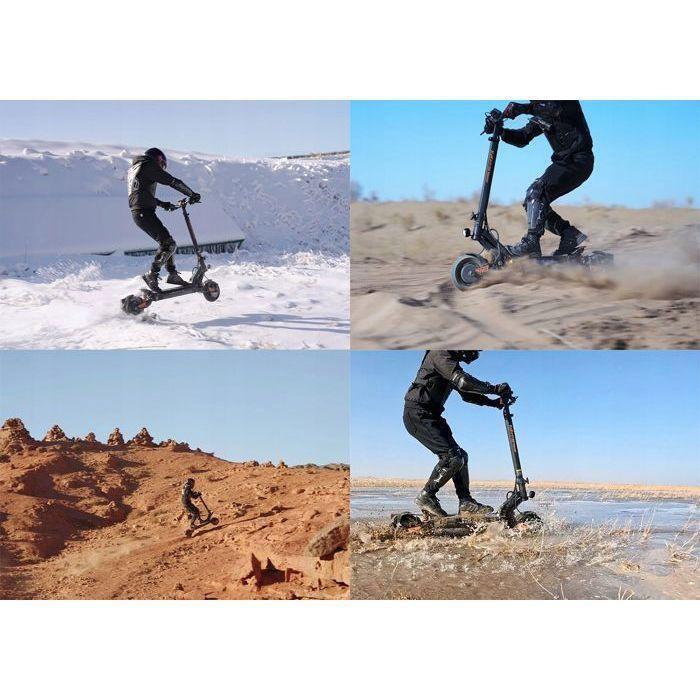 Elektrická koloběžka KUKIRIN G2 Master, Motor 2*1000W Baterie 52V 20.8Ah 70km Maximální dojezd