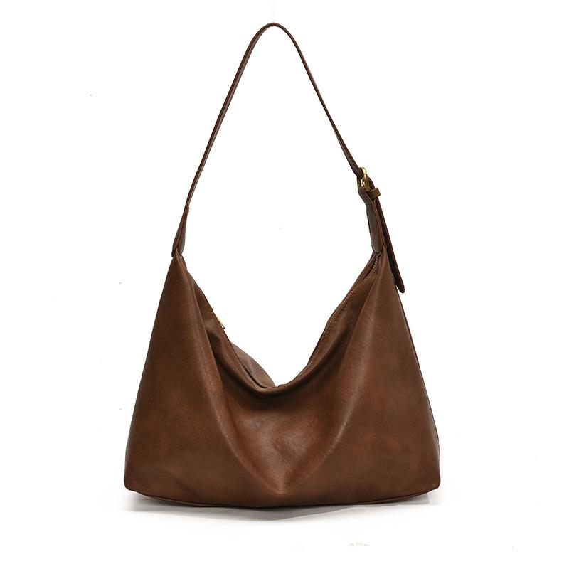 Bag Women's Autumn and Winter Underarm Bag 2025 New Simple Soft Surface Large Capacity Tote Bag Versatile Commuter Shoulder Bag