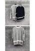 TIME BREATHE Women's Autumn Sesame Patchwork Sweater – Soft, Fluffy French Knit with Round Neck