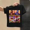 Graphic T-shirt Children Casual Sports Tops Short Sleeves Kids Clothing New Five Nights At Freddys Kids Cartoon
