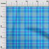 oneOone Cotton Flex Fuschia Pink Fabric Check Sewing Craft Projects Fabric Prints By Yard 40 Inch