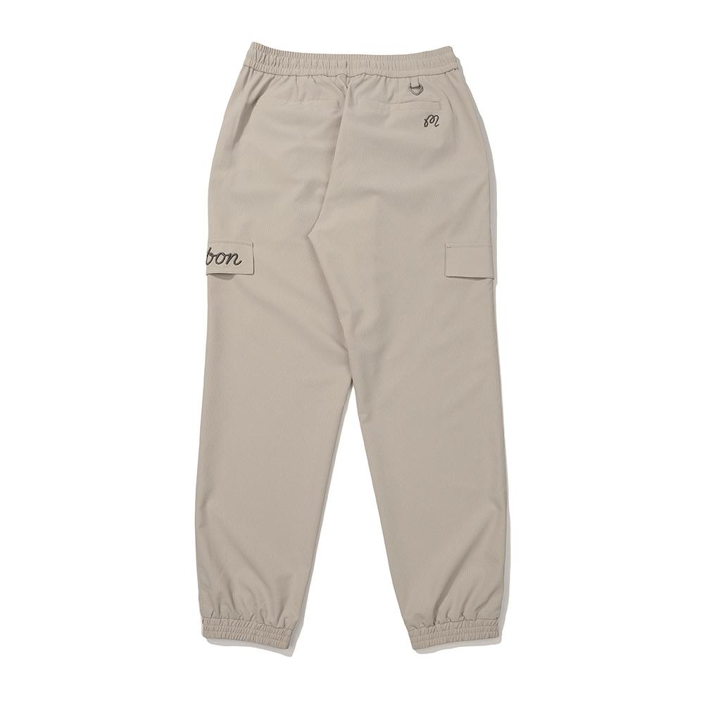 MALBON GOLF Air Dot Jogger Pants Beige (Woman)