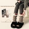 Kids' Winter Bow Cat Leg Warmers - Korean Style Over-the-Knee Socks for Girls