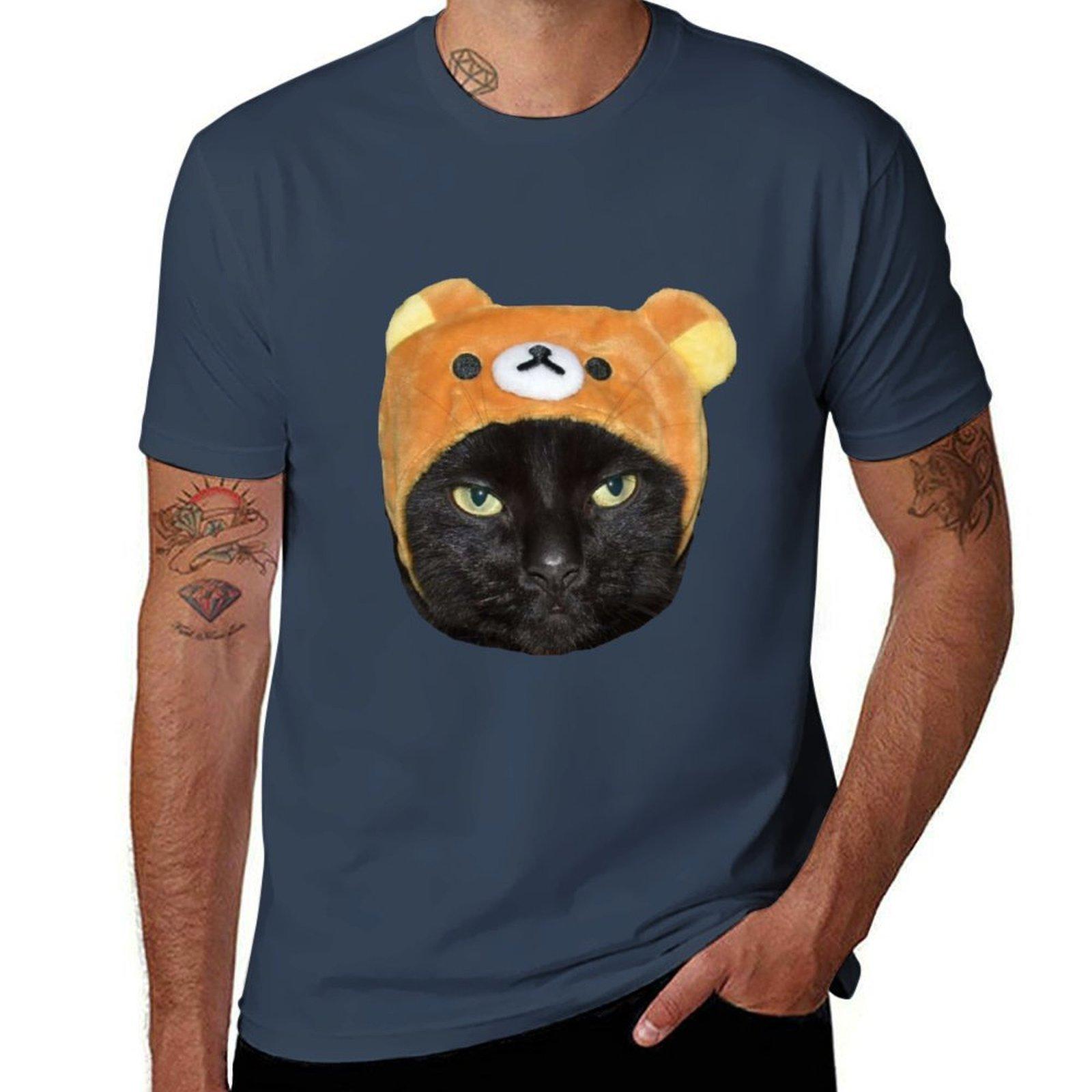 Jesus Bear Cat TShirt Summer Sports Quick Dry TShirt S