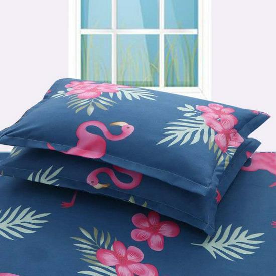 Skin-Friendly Breathable Brushed Pillowcase, Thickened 48x78 cm Cover for Adult Pillow Core