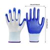 20PCS Nitrile Coated Safety Work Gloves Non-Slip Durable Light Duty Gloves Unisex Household Yard Farm Warehouse Gardening Gloves