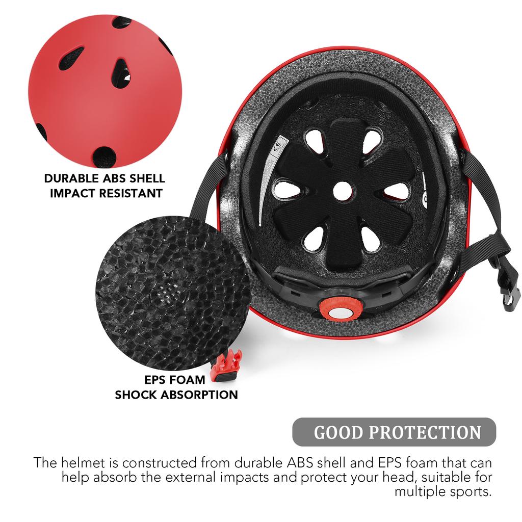 Bicycle Helmet Multi-Sports Safety Helmet for Kids/Teenagers/Adults Cycling Skating Skateboarding