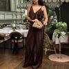 Lässiger Satin-Rüschenkanten-Anzug Damen Sommer Locker Weste Weite Hosen, ein komplettes Set Design Damenbekleidung