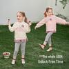 JELLYBABY Girls' 7A Antibacterial Patchwork Sweatshirt Set