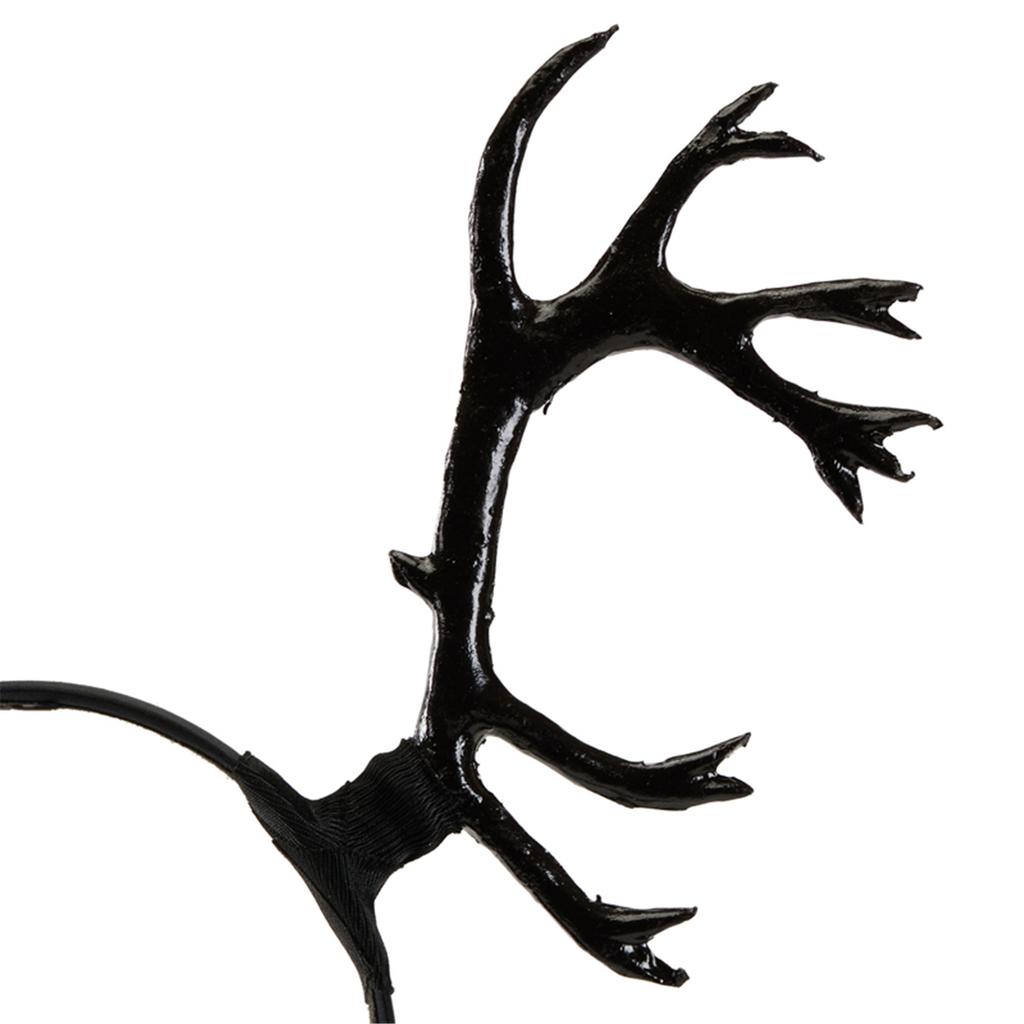 Handmade Antler Horn Headbands Girl Cosplay Headwear Antler Horn Fursuit Masquerades Halloween Cosplay Party