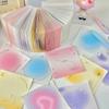400Sheets High Quality Gradient Memo Pad Non-Sticky Dusk Sun Halo Note Paper Tearable Material Paper Stationery