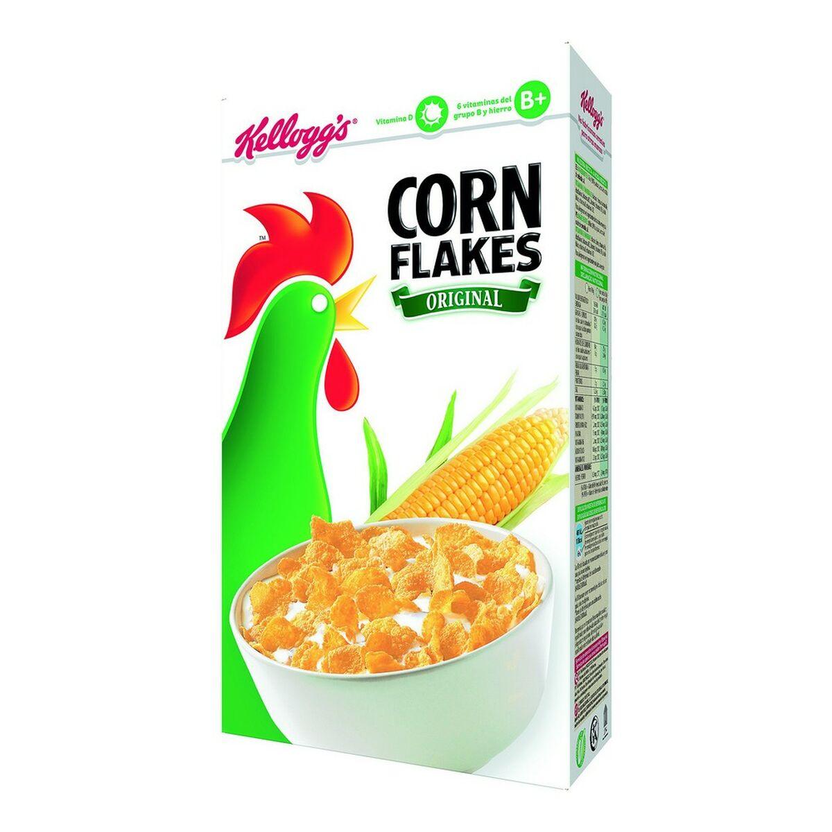 

Хлопья кукурузные Kellogg s (500 г) TU прозрачный