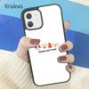 Krajews Vegan Friends Not Food Soft Phone Case Cover For IPhone 18 17 Air 16 15 14 plus 11 12 13 pro max coque Fundas
