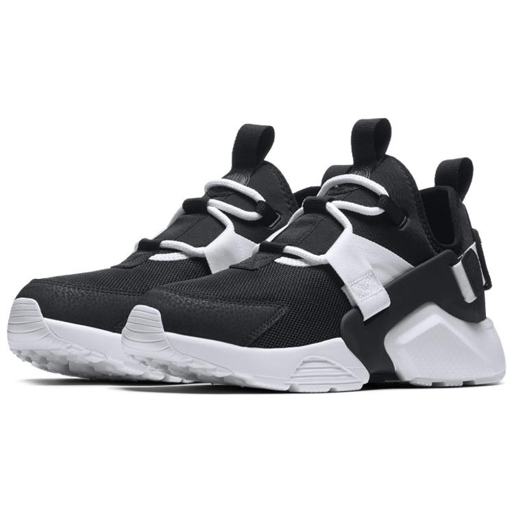 Νέα Nike Air Huarache City Low Μαύρο Μαύρο Λευκό Γυναικεία AH6804-002