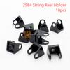 Building Blocks Bricks String Reel 2X2 Drum Holder High-Tech 2584 2585 Compatible With Hook Tow Ball 30395 Engineering Machinery