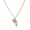 Cute Cats Pendant Necklaces for Girl Cartoon Animal Kitten Golden Alloy Chain with Lobster Clasp Fashion Jewelry Gifts for Women