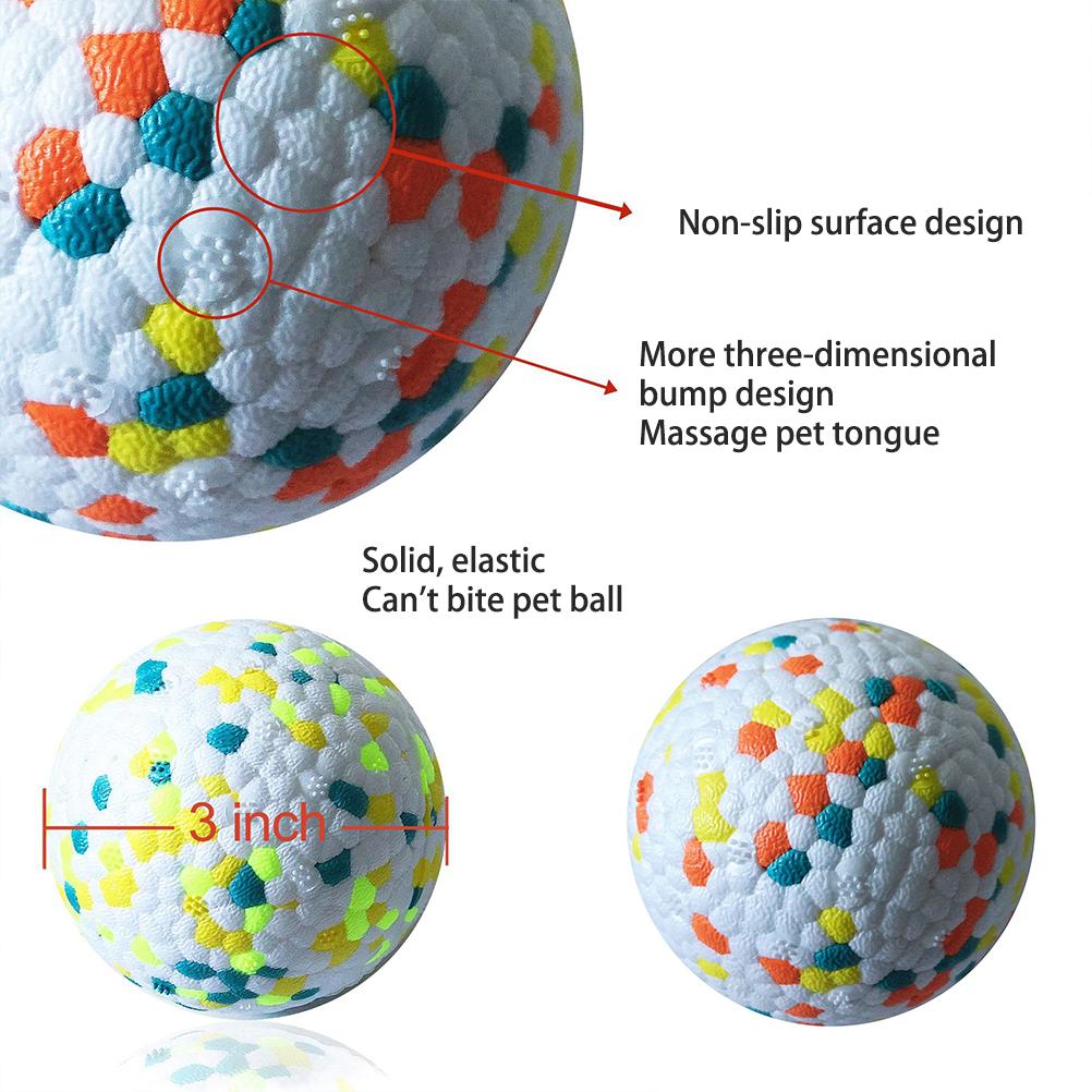 Dog Ball Dog Toy Ball Indestructible Dog Toy Non Slip Intelligence Dog Toy Pet Sensory Toy